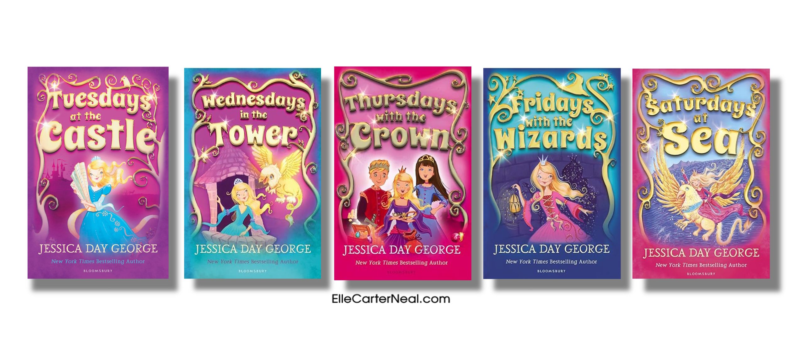 Castle Glower series by Jessica Day George