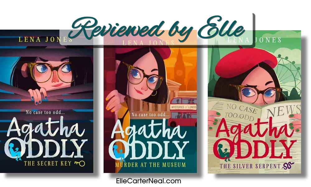 The three books in the Agatha Oddly series
